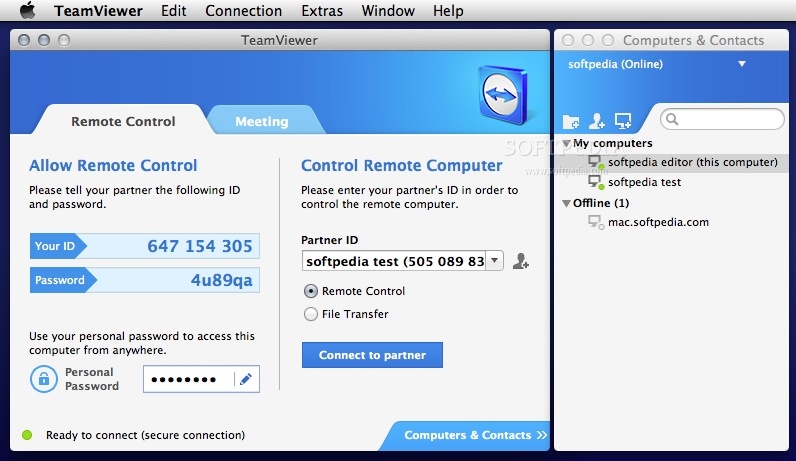 Teamviewer control mac from ipad